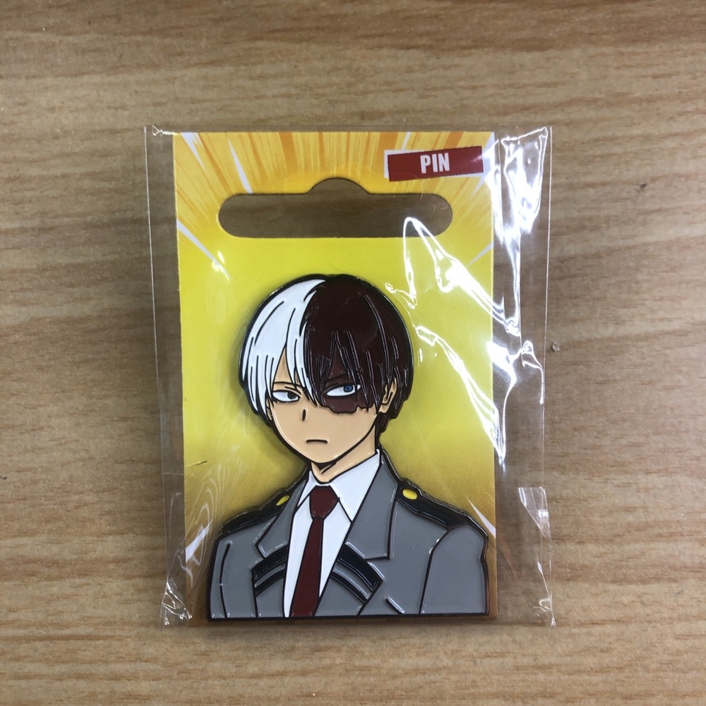 My Hero Academia Shoto Todoroki Enamel Pin